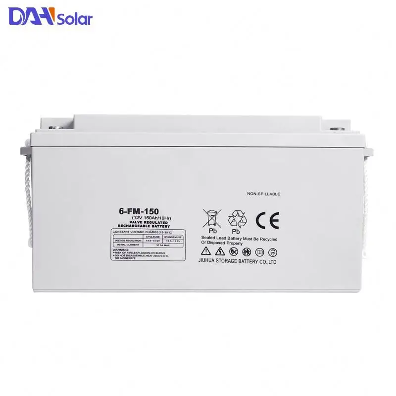 
18650 solar battery agm deep cycle battery 12v 200ah for PV energy storage use 