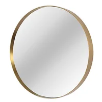 

Wholesale Furniture Decorative Round Shape Aluminum Frame Wall Mirror for Hotel