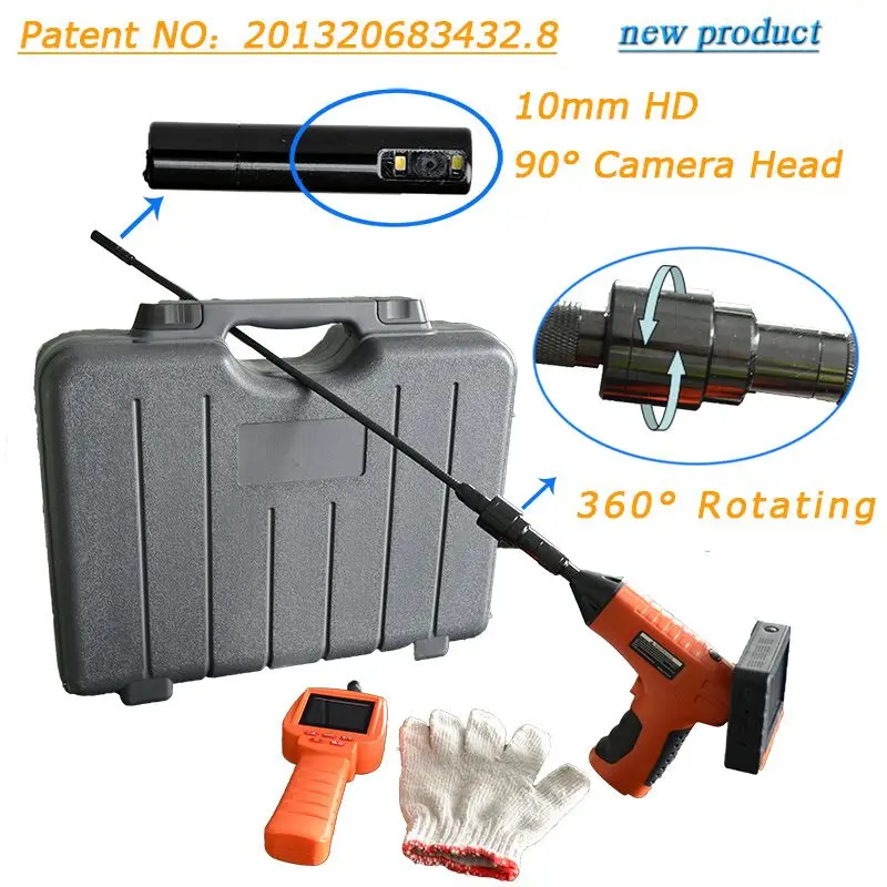 Locator Function Sewer Pipe Inspection Camera Leak Detection Device