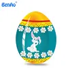 outdoor colorful decoration easter inflatable egg, inflatable giant easter eggs with LED lights