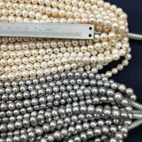 

Wholesale Natural 9mm Round Fresh Water Pearl White Freshwater Pearl 16 Inch Strand