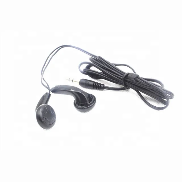 

Factory stock earphone headphone outlet disposable headphone bus cheap earbuds give away earphone