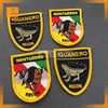 Custom security embroidered patches cheap custom embroidered security guards patches Custom