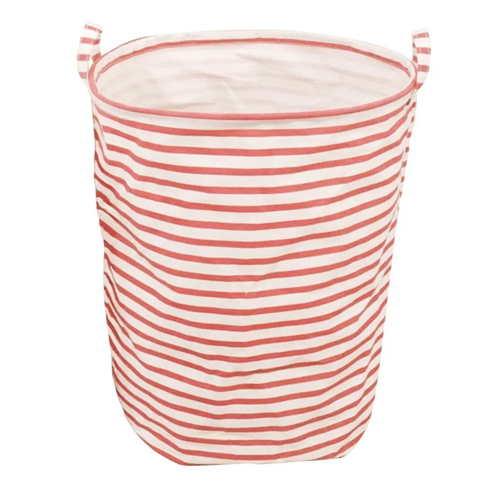 Red Laundry Bin Find Deals On Line At Alibaba Get Quotations Monkeyjack Storage Laundry Hamper Clothes Basket Toy Bucket Bin Red Stripe 40x50cm