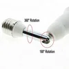 E26/E27 Light Socket Extender, 4.5 Inch Extension ,Adjustable Vertical 90 Horizontal 360,Light Converter Socket