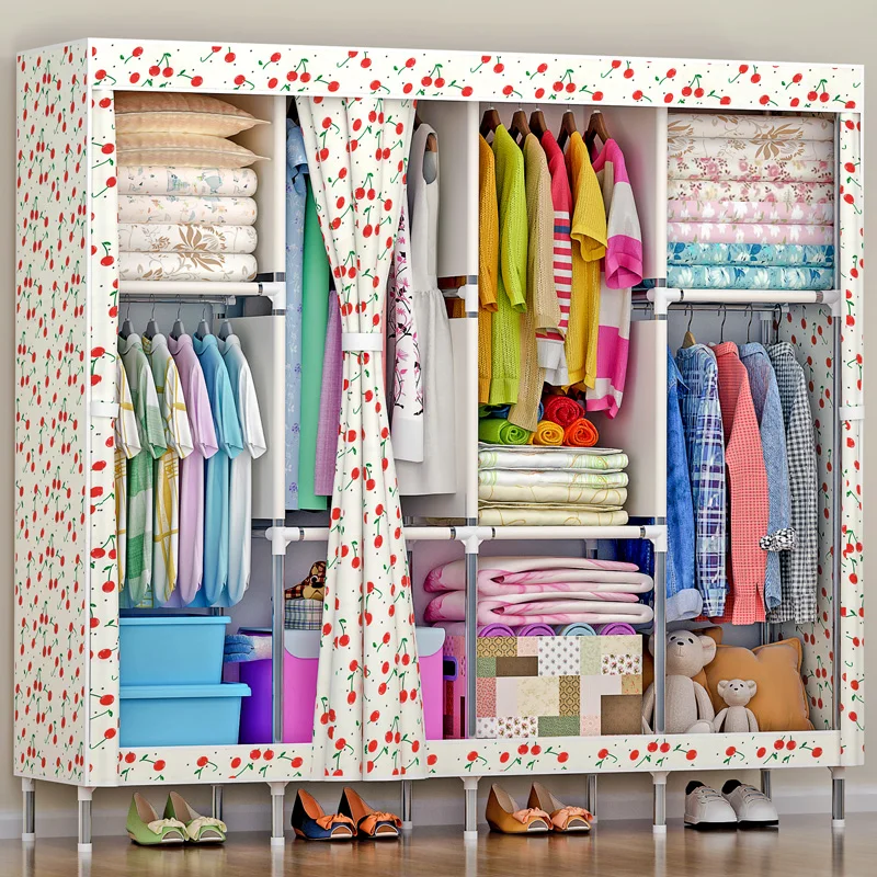 Home Furniture Kenya Children Wardrobe Clothes Storage Organizer