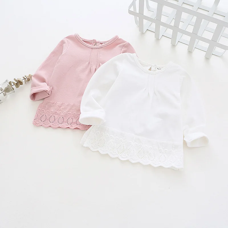 

Hu Sunshine Wholesale girls t-shirt cotton spring autumn full sleeve kids top, N/a