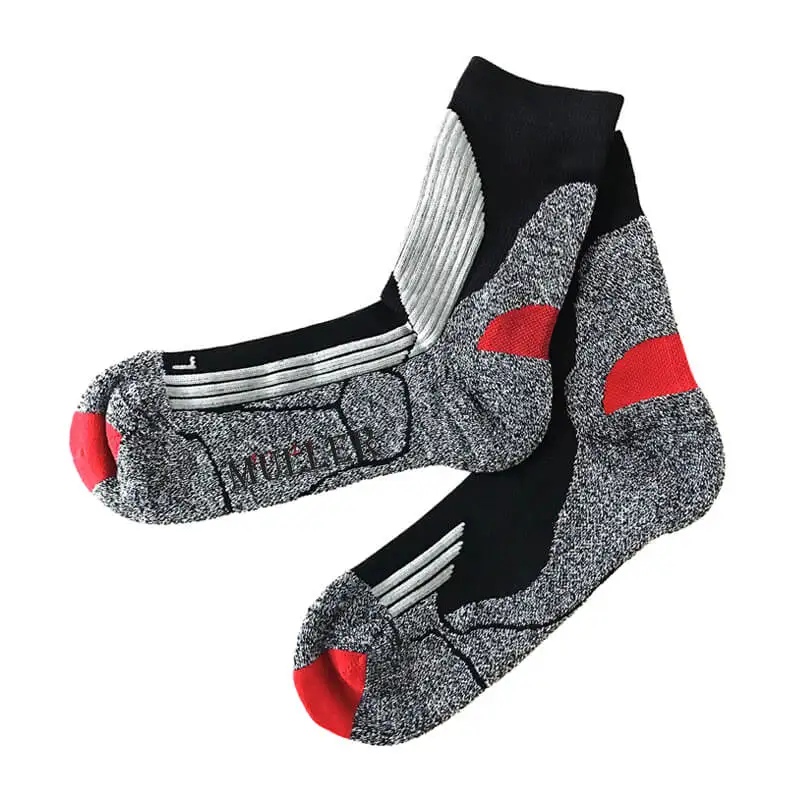 Seamless Coolmax Mens Thick Hiking Socks With Airflow Uppers Buy Mens