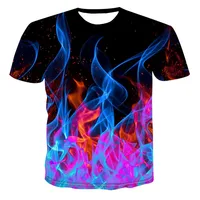 

2019 Fashion 3D Printing Sublimation Printing T Shirt Custom Men T shirt