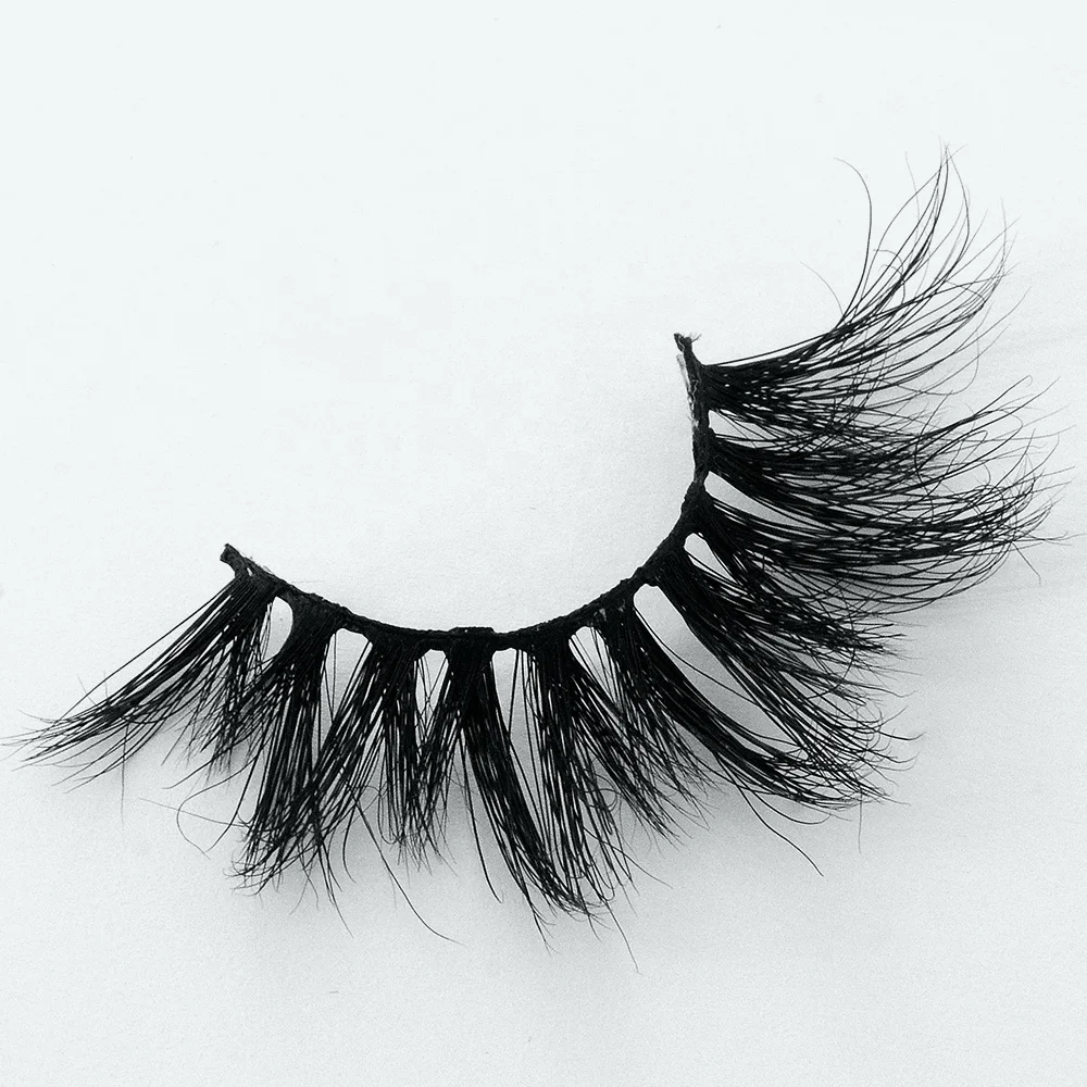 

HZJY M045 Natural 3d Real Mink Strip Lashes