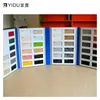 Free $1000 cash coupon quartz stone display book Custom Plastic artificial stone sample book artificial granite stone