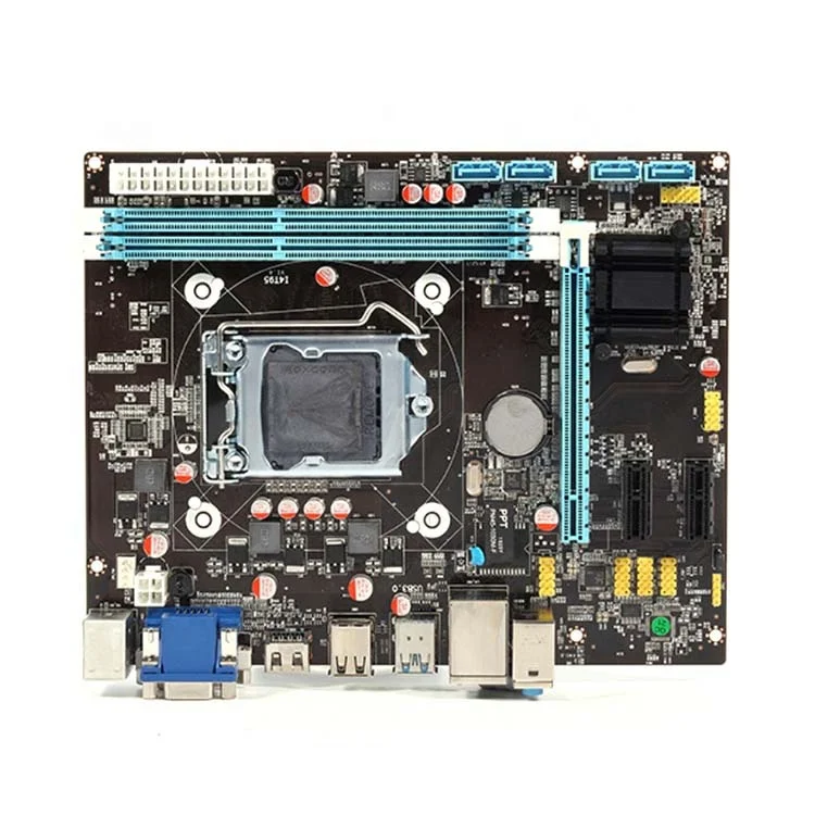 Best cheap desktop computer mother board 4 x sata lga1150 micro atx ddr3 1600 1333 mhz h81 motherboard