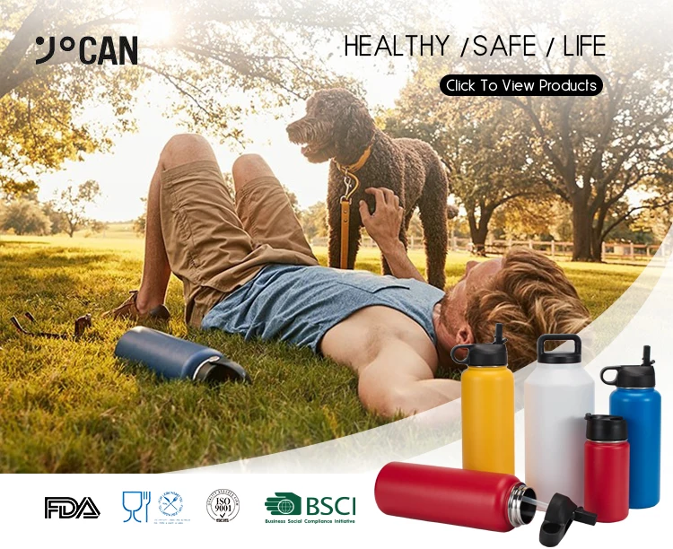 Portable Stainless Steel Travel Thermos Food Flask