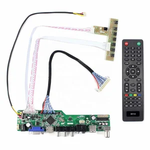 HDMI VGA AV USB RF LCD Controller Board 22 inch Screen