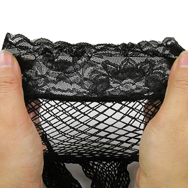 Bencailor 6 paar netkousen voor dames met hoge taille, netpanty, Halloween leggings, strasssteentjes, zwart, M Bencailor 6 paar netkousen voor dames met hoge taille, netpanty, Halloween leggings, strasssteentjes, zwart, M