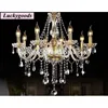 LSJ110 luxury 8 arms modern crystal chandelier for hotel