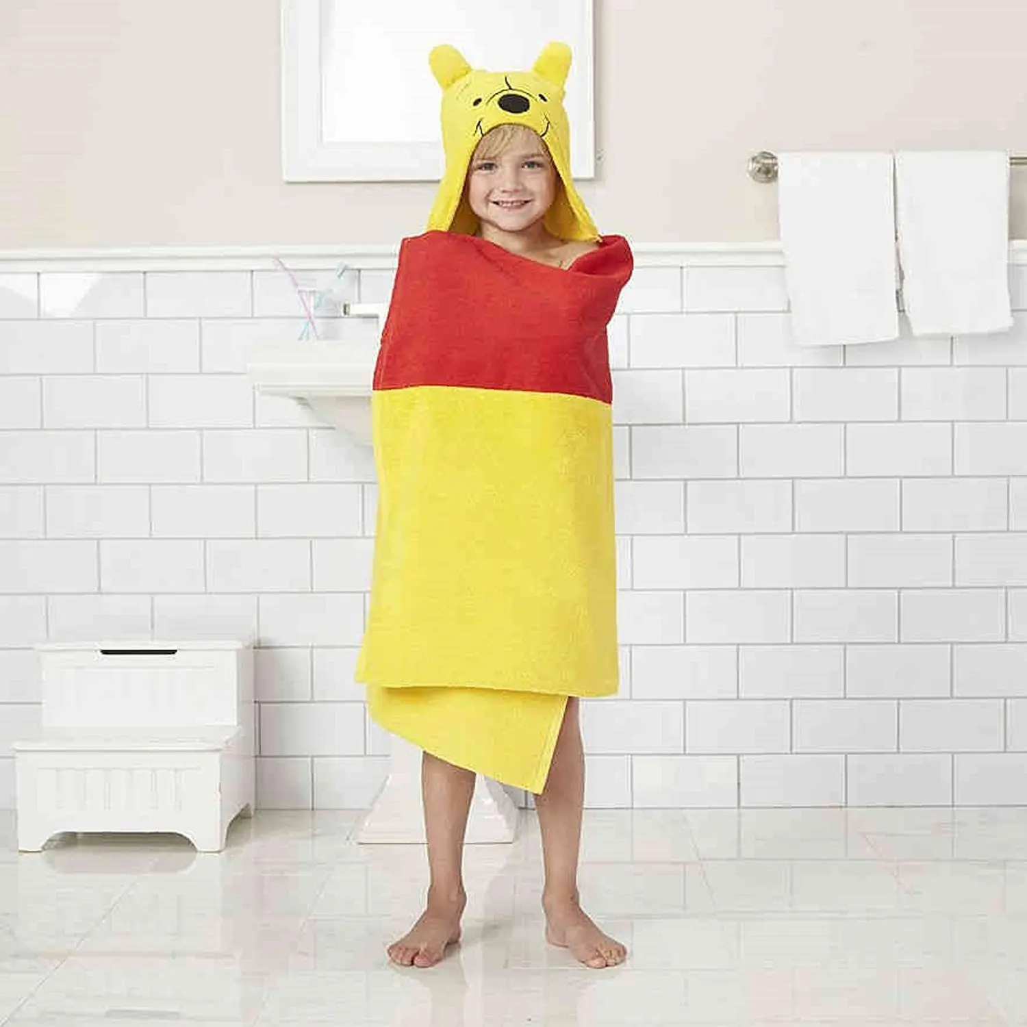 winnie the pooh hooded towel