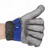 Ambidextrous Safety High Performance Cut Proof Stab Wire Butcher Resistant Stainless Steel Level 5 Protection Gloves