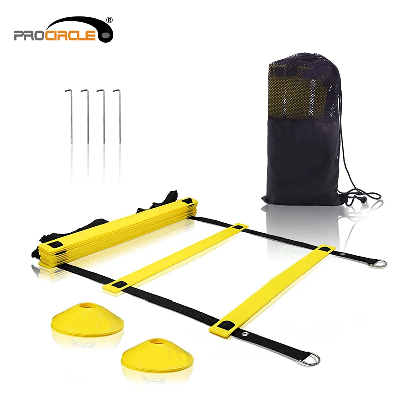 

Durable Football Training Speed Agility Ladder Set, Various
