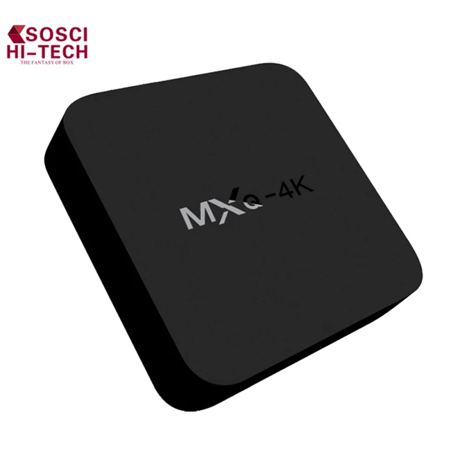 

SosciHiTech atacado MXQ 4K Allwinner H3 Quad core 1GB + 8GB Android 8.1 tv box