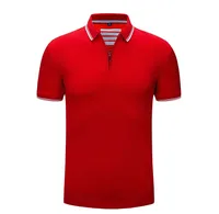 

Blank custom golf polo t shirt wholesale pique embroidery zip polo shirt men