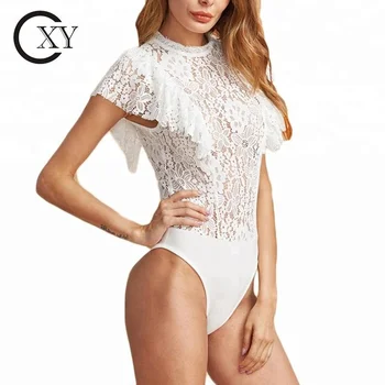 ladies white bodysuit