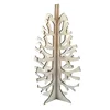 Laser engraving wood christmas tree, wooden christmas tree for holiday decorations
