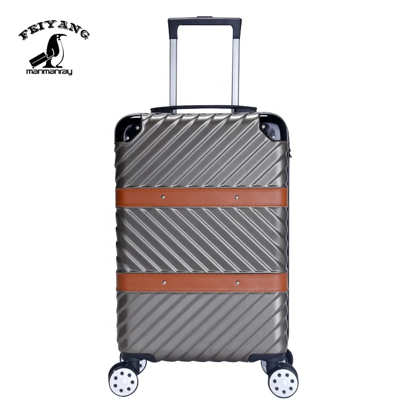 printed hard shell luggage