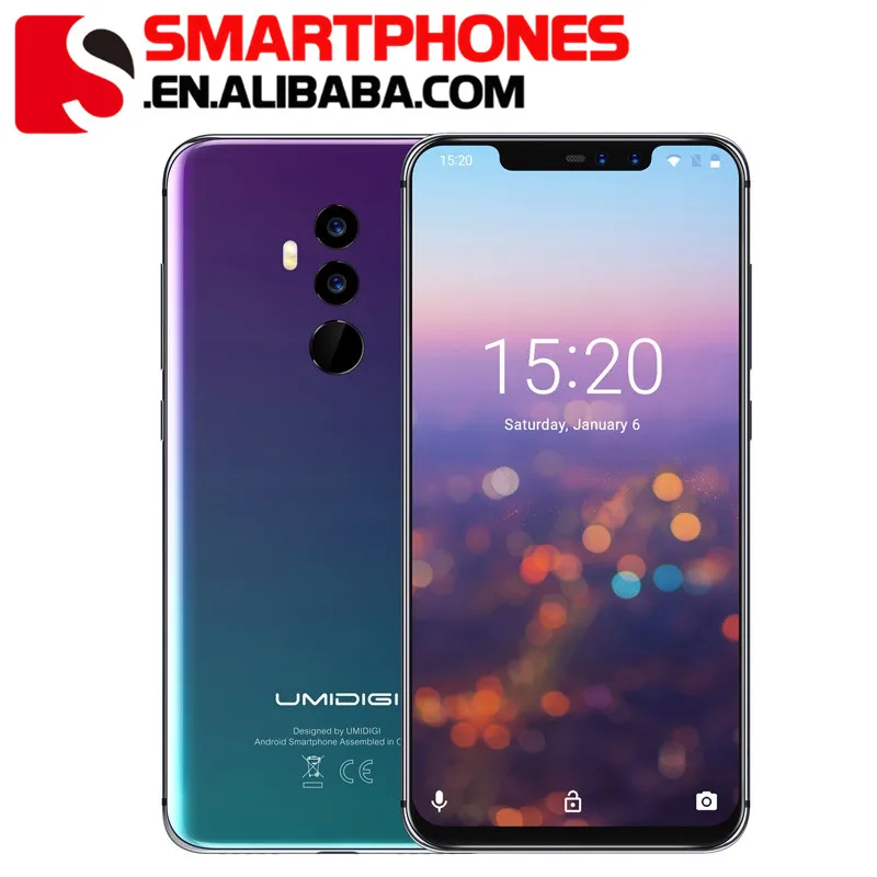 

UMIDIGI Z2 Pro Global Version 4G Smartphone Android 8.1 6GB+128GB Helio P60 Octa Core 16MP+8MP Wireless Charger NFC Cell Phone, N/a