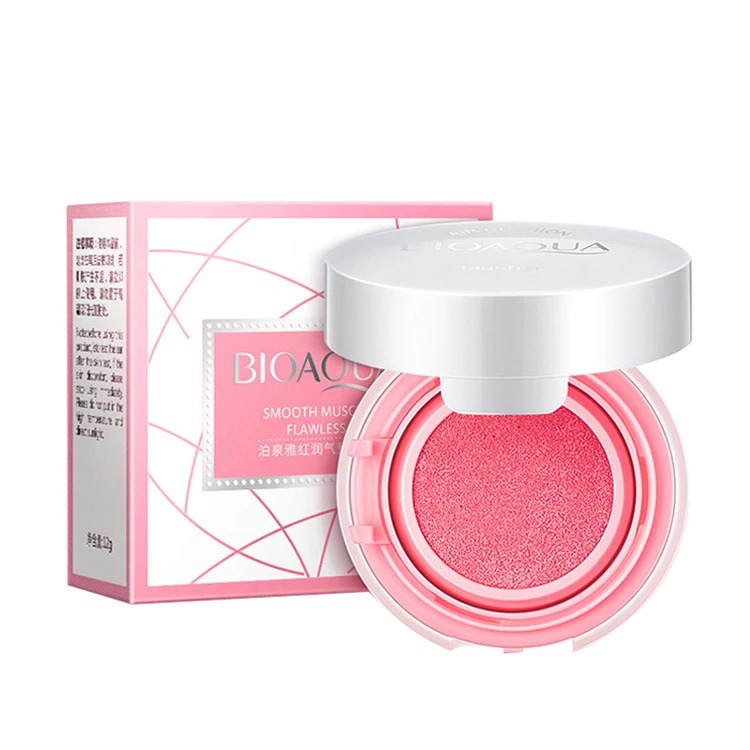 

Bioaqua smooth muscle flawless beautiful makeup blusher, White