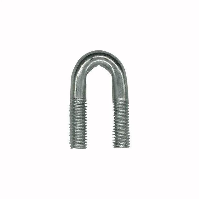 
Zinc Galvanized U Bolt Pipe Clamp 