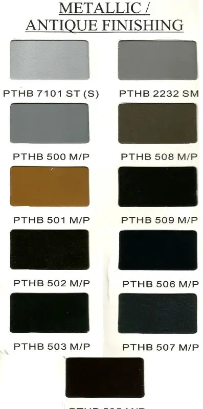 
Outdoor furniture powder coating 