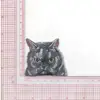 2018 High Quality Different Types of Cute Giraffe 3D embroidery patch cat