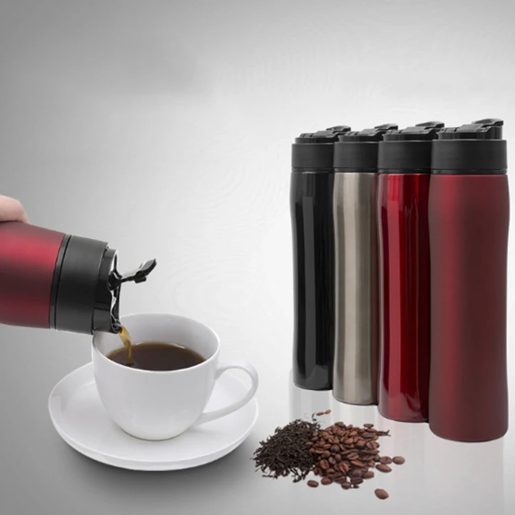 Hll09 Commercial Travel Portable French Press Coffee Maker Thermos Of
