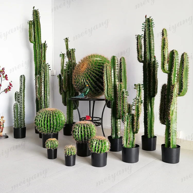 Künstliche Sukkulenten Pflanzengarten Miniatur gefälschter Kaktus DIY Home 