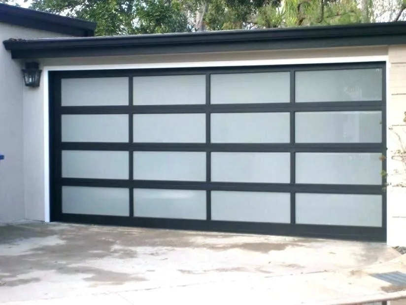 Automatic 16x7 Sectional Glass Garage Door Prices Buy 16x7 Glass