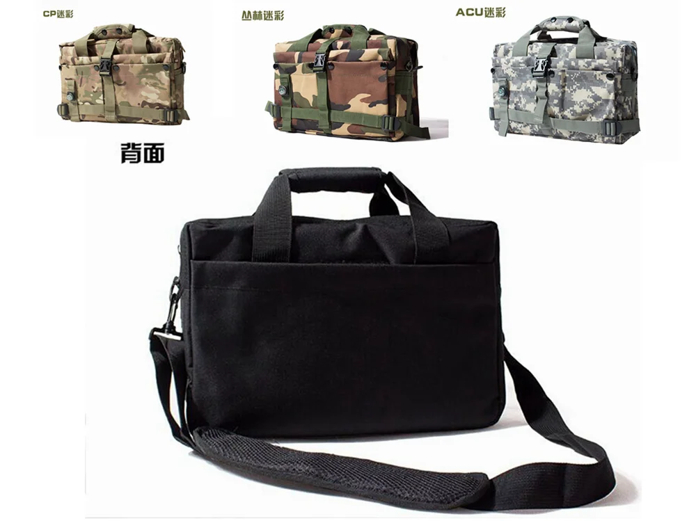 军队战术磨牙单肩包迷彩户外电脑包休闲指南针手提包