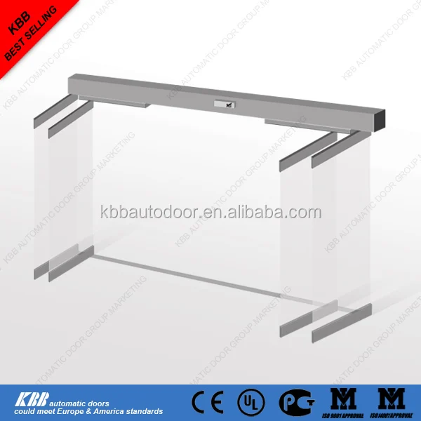 Porte senza cornice scorrevole in vetro corrimano porta id ...