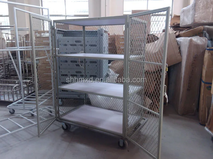 
Meshy laundry roll cage 