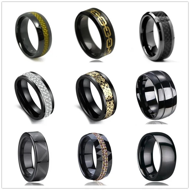 Ceramic Ring Blanks For Inlay Blue Ceramic Finger Ring Jewelry - Buy ...
