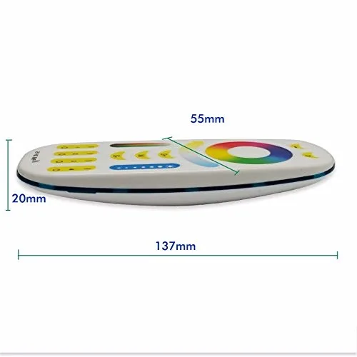 Mi light 2.4G RGB+CCT Touch Remote Controller 4-zone Group Control for Milight RGBWW Led Bulb Downlight