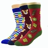 Hot sale Yiwu wholesale cotton colorful funny men's thin socks
