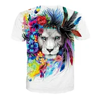 

1piece drop shipping custom full 3D printing t shirt China Manufacturing Custom Design Sublimation Printing 3d Men T Shirt
