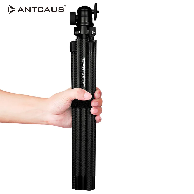 Wholesale Light portable carbon fiber camera travel tripod ET4