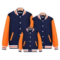 

Custom logo embroidery baseball College jacket quality twill breathable coat baseball varsity jacket