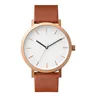 Blank Dial Clean Vintage Leather Watches Minimal Watch Koda Horologe