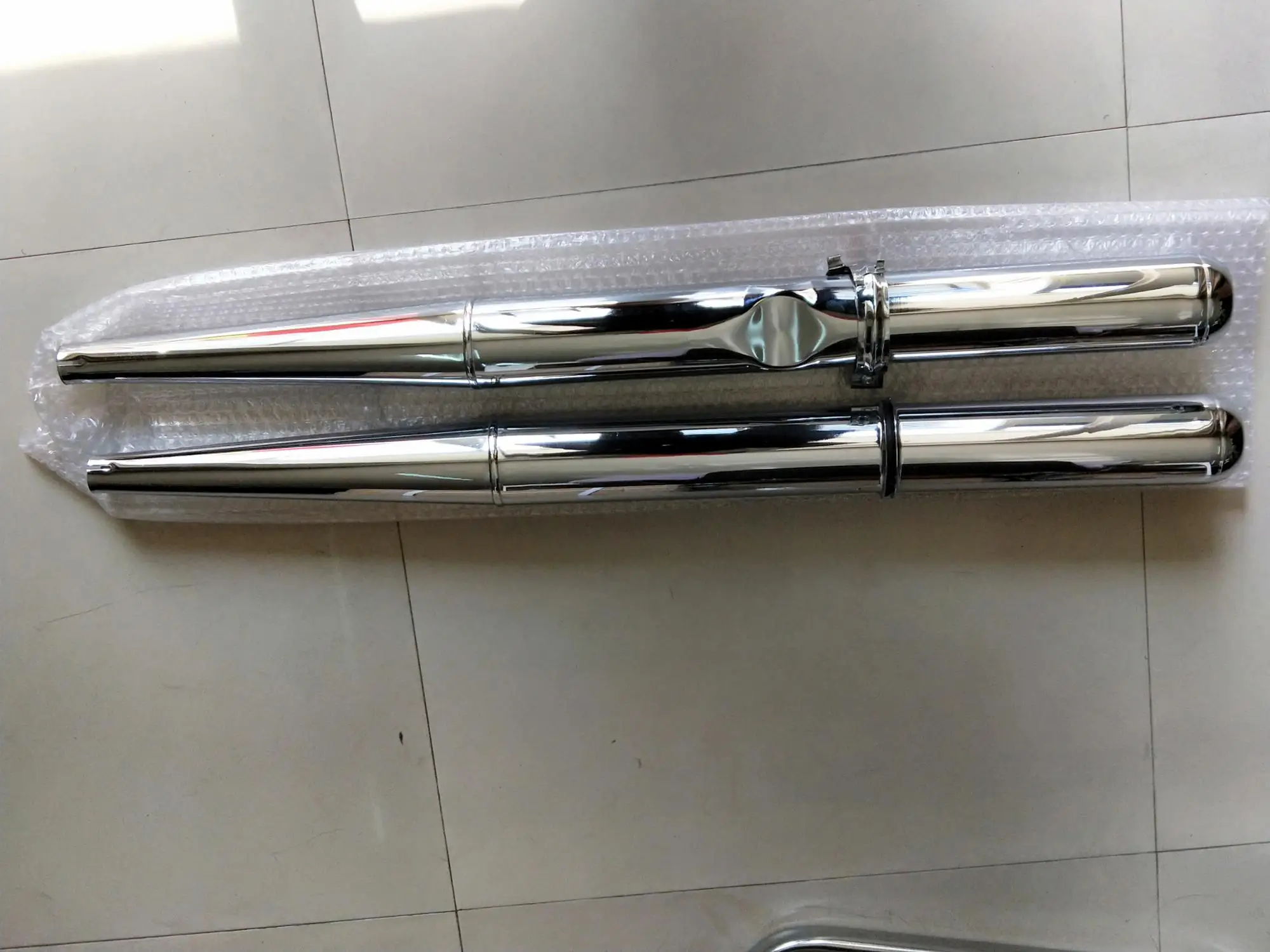 simson s50 s51 aluminum motorcycle exhaust muffler