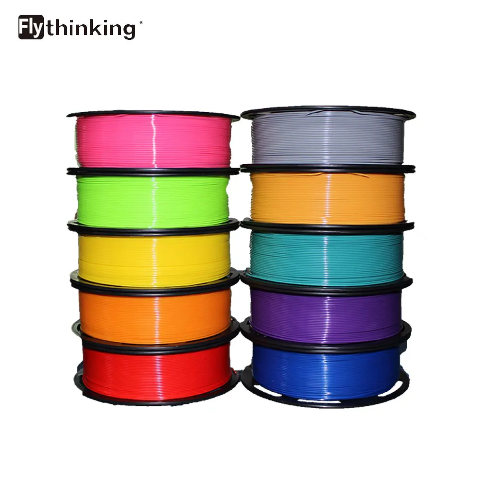 
Multi color 1.75mm 3.0mm 3d printer filament abs petg pla for 3d printing 