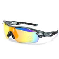 

On sale! Interchangeable Cycling sunglasses Anti UV sports eyewear with adjustable strap