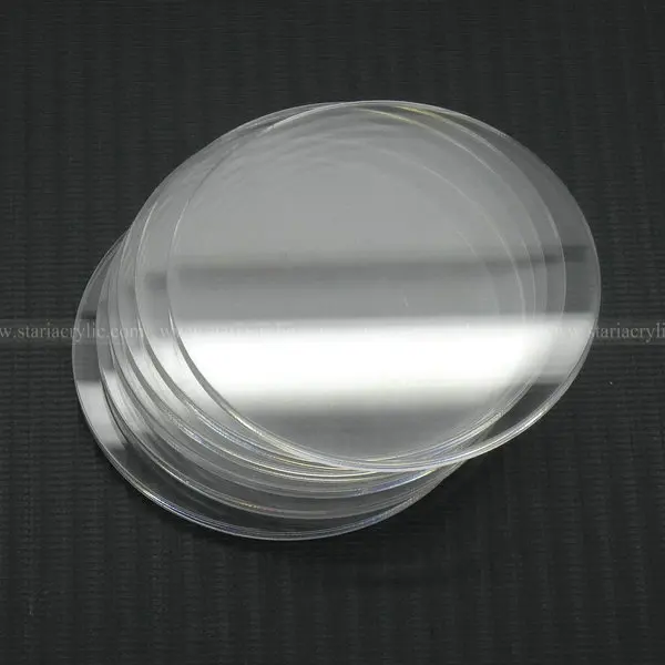 craft acrylic disc acrylic circles clear